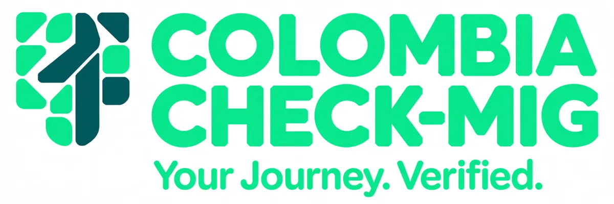 Colombia Check MIG | Digital Entry Registration Guide Logo